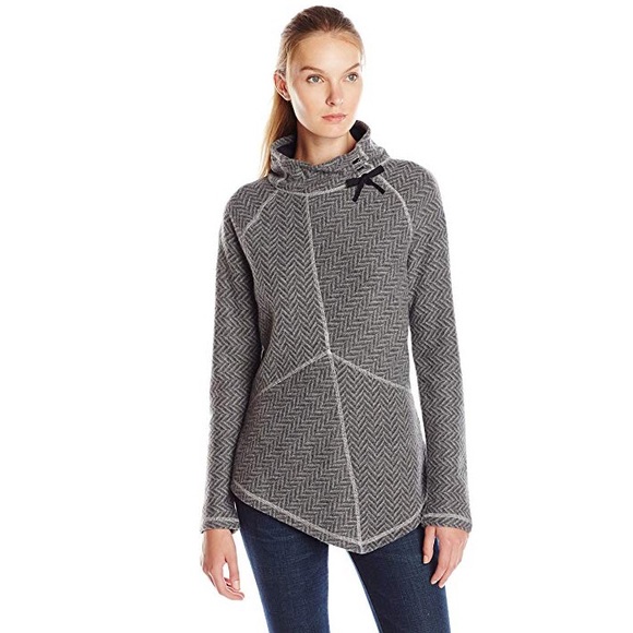 Prana Mattea Sweater Pullover Chevron 